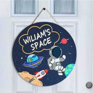 Superhero Spider Web - Kids' Room Door Sign