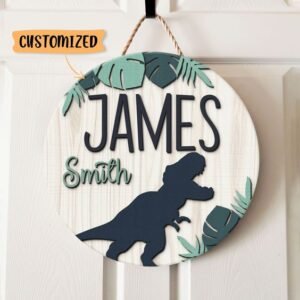 Boys Kids' Room Door Sign
