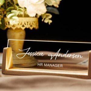 Excelus HR Desk Name Plate