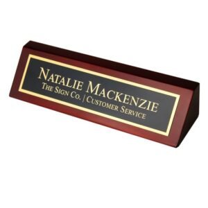 Government Officer Desk Name Plate
