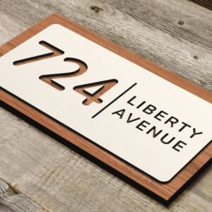House Number/Name Sign